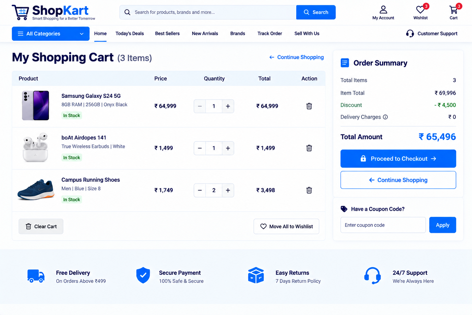 E-Commerce Platform Screenshot 2