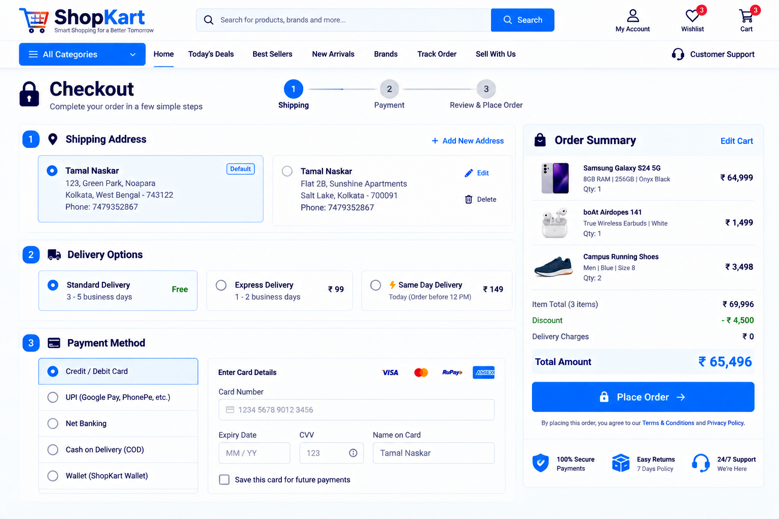 E-Commerce Platform Screenshot 3
